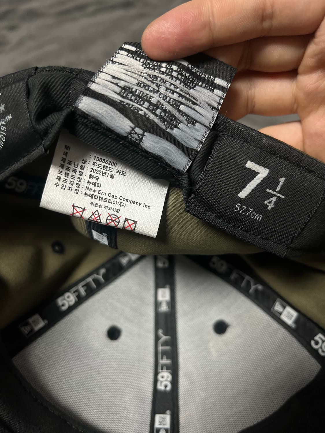 뉴에라 Camo 59FIFTY 피티드 캡 상품이미지6