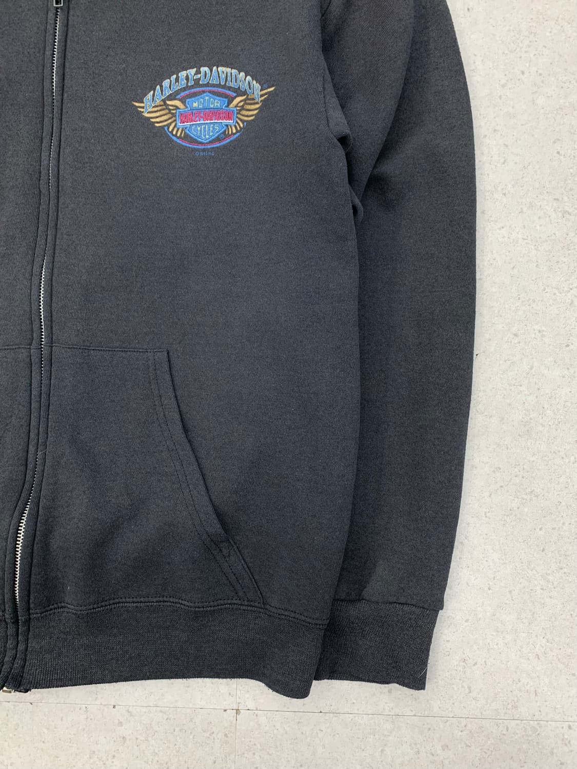 Harley davidson 90s 할리데이비슨 후드집업 상품이미지5