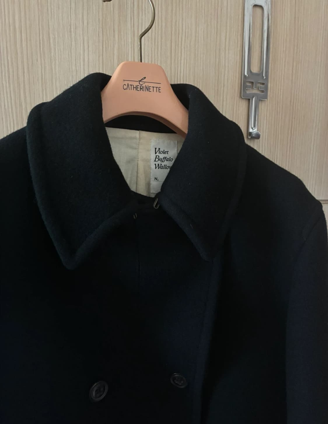 Violet Buffalo Wallows 블랙 피코트 M 상품이미지2