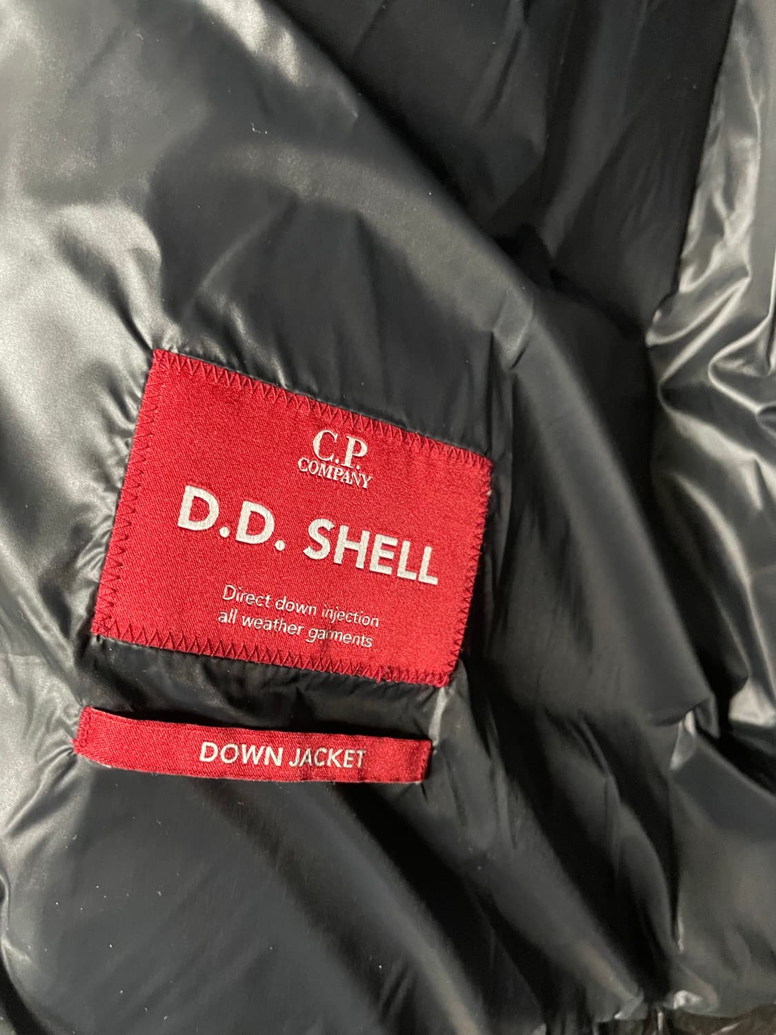 (XL 50) cp컴퍼니 씨피컴퍼니 dd쉘 유광 고글패딩 상품이미지7