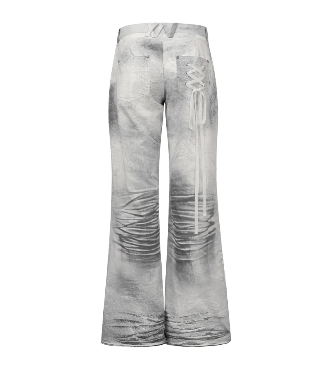 SET•나체 RACE UP PRINTED SLEEVELESS+PANTS 상품이미지9