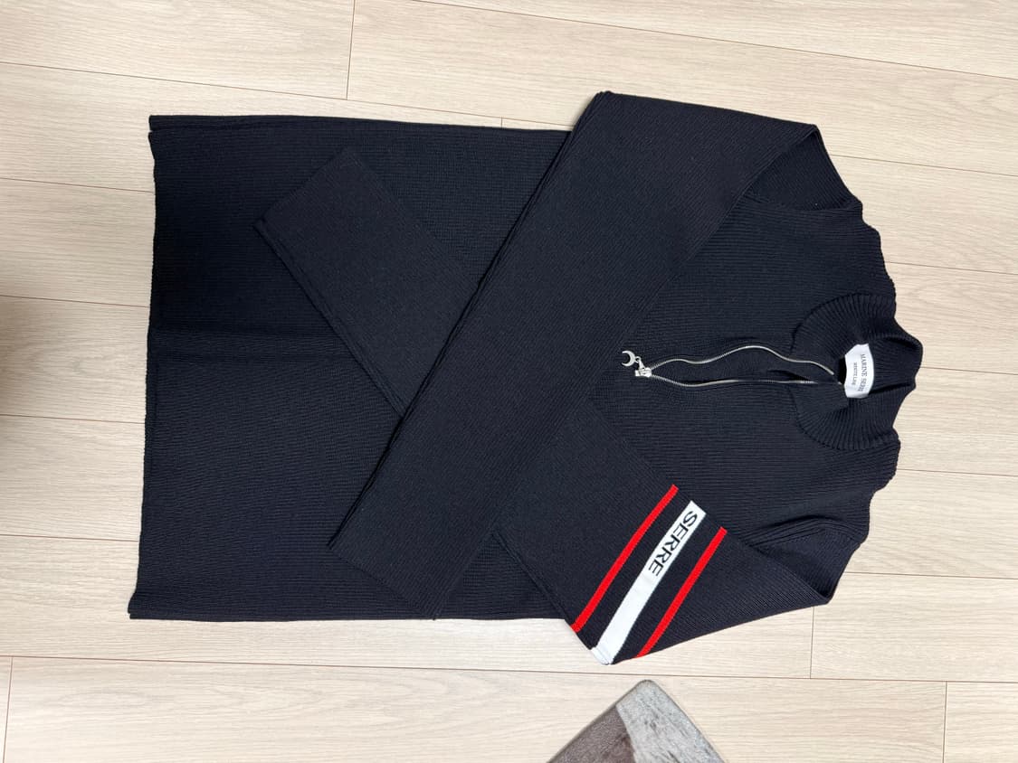 마린세르 하프집업 니트 XL 상품이미지2