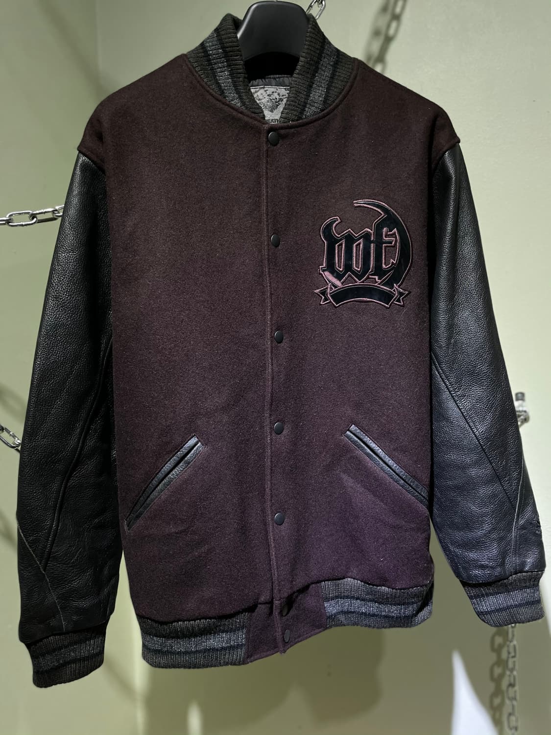 BREATH 브라운 바시티 자켓 상품이미지3