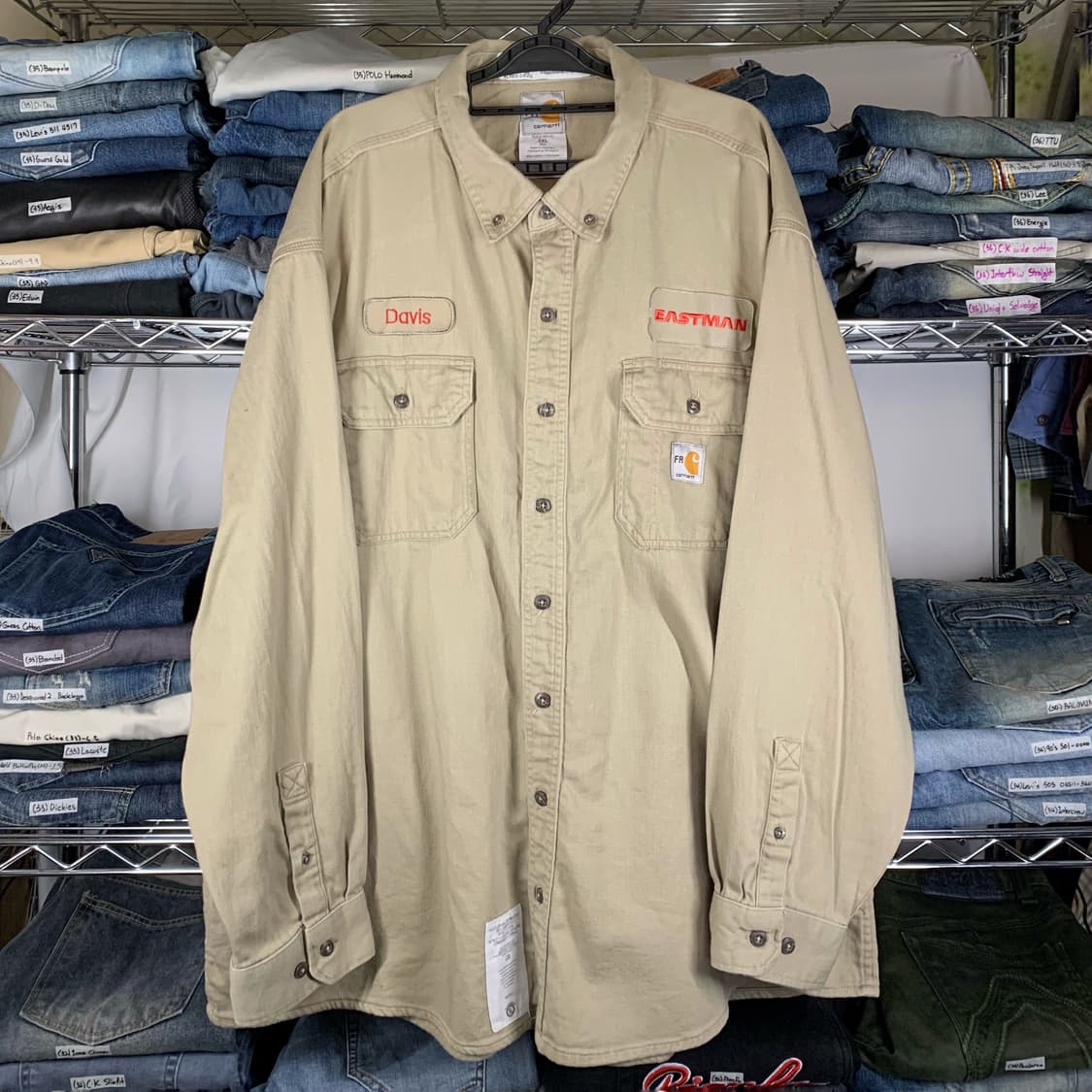 [2XL] 칼하트 FR 워크셔츠 상품이미지2