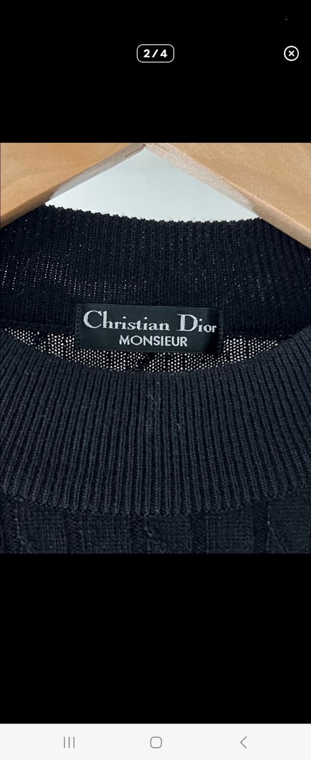 크리스찬 디올 monsieur knit 니트 상품이미지2