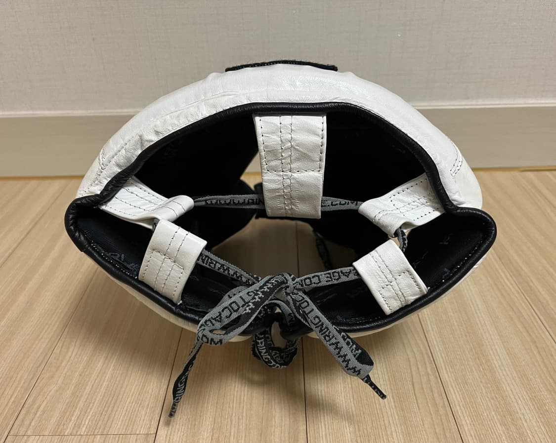 [XL] 링투케이지 멕시칸 스타일 복싱 T자 헤드기어 화이트 상품이미지5