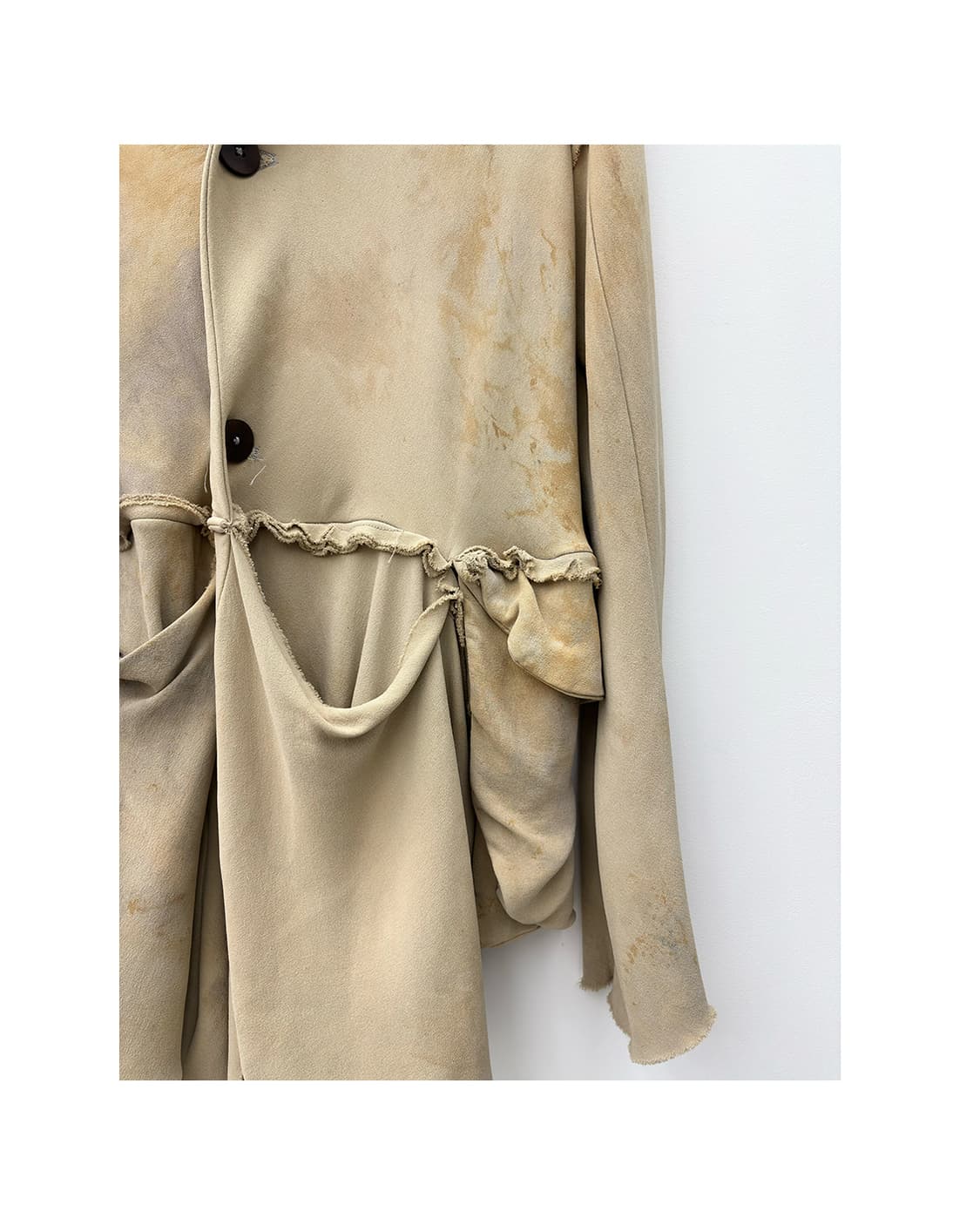 PAOLO CARZANA 실크 린넨 자켓 상품이미지5