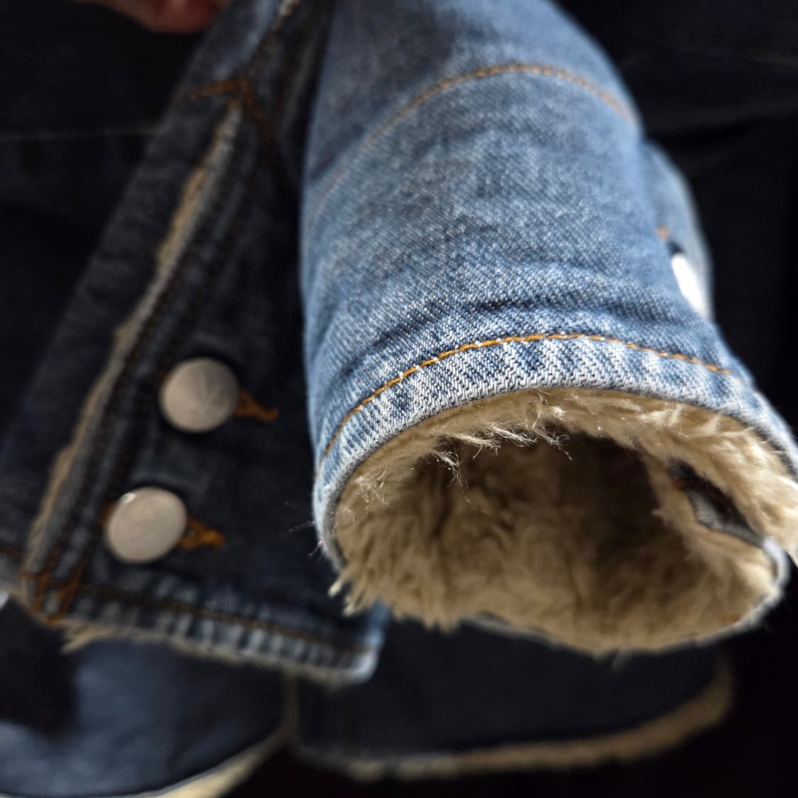 캘빈클라인진 쉐르파 데님 자켓 상품이미지6