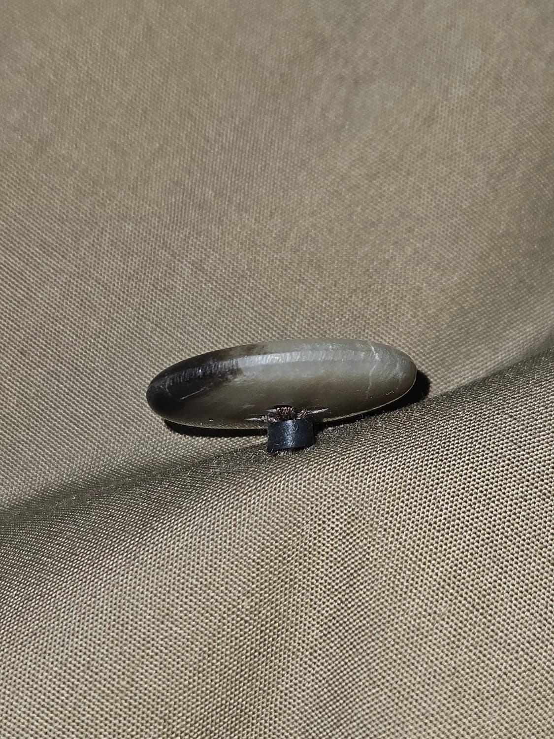 런던포그 히든버튼 싱글 트렌치코트 빈티지 베이지 국내 M 상품이미지4