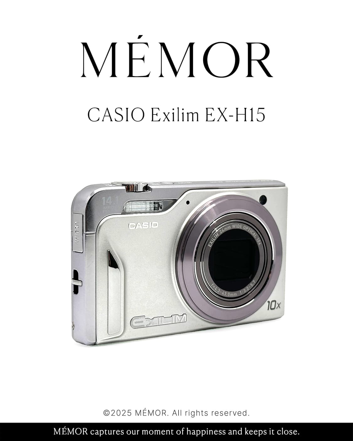 연예인(츄님) 사용 모델💕CASIO Exilim EX-H15 카시오디카 상품이미지2