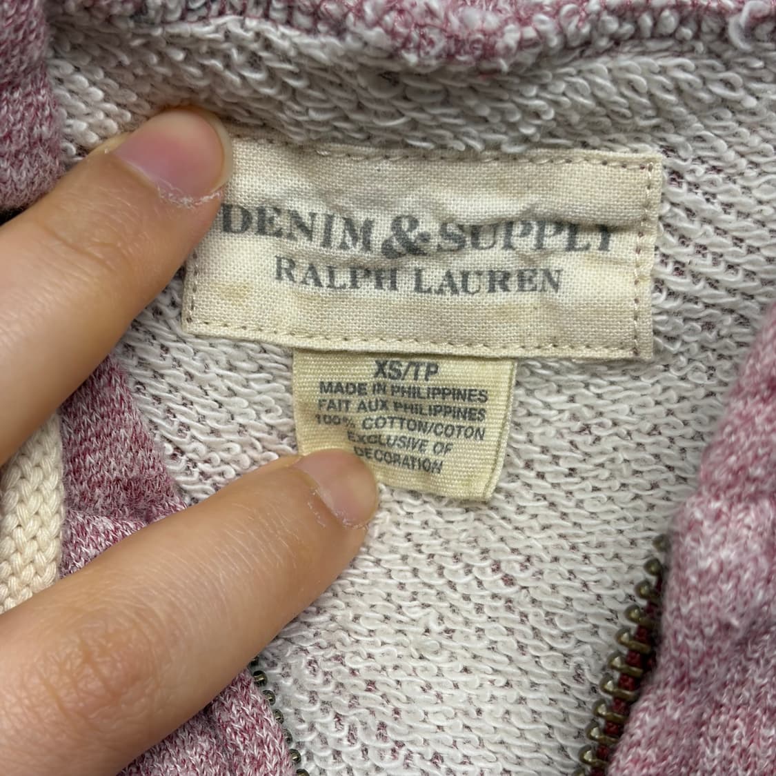 데님앤 서플라이 후드집업 상품이미지4