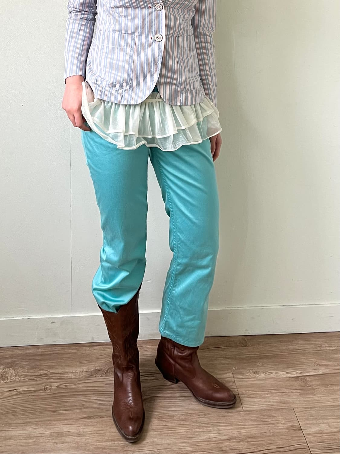 AGNONA 민트 진 상품이미지5