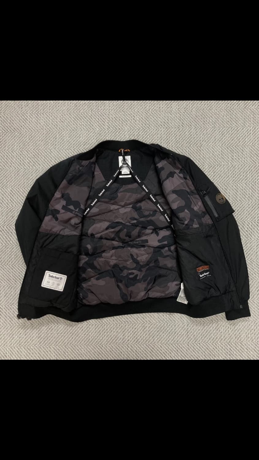 (M)팀버랜드 패딩 봄버 점퍼 상품이미지3