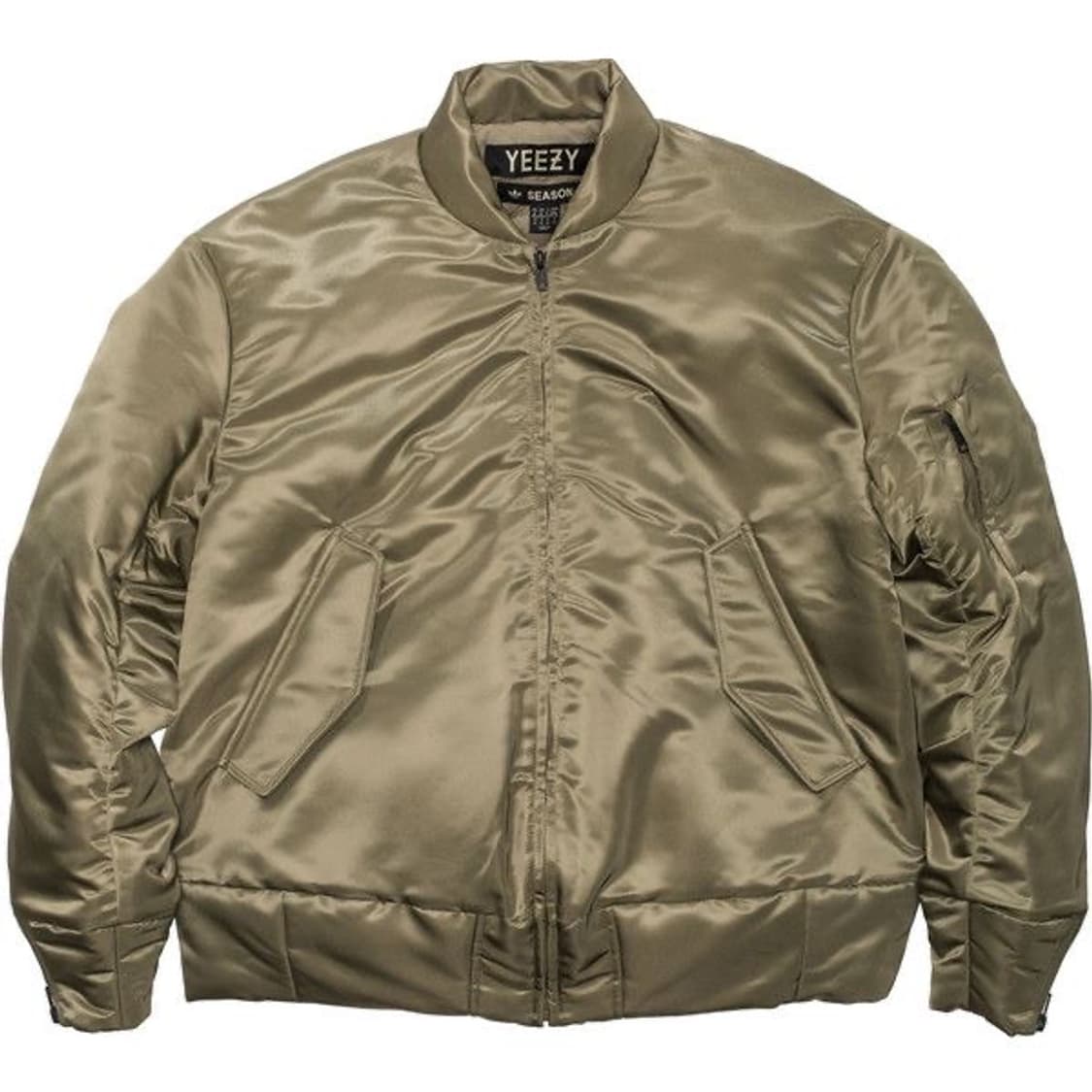 [m] 이지 시즌 1 카키 나일론 봄버 자켓 yeezy season1 상품이미지8