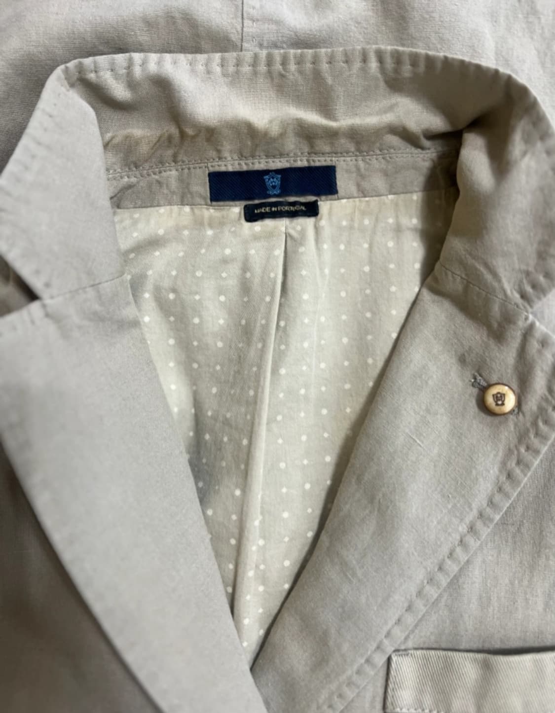 마시모뚜띠 남성 코튼린넨자켓
 상품이미지3