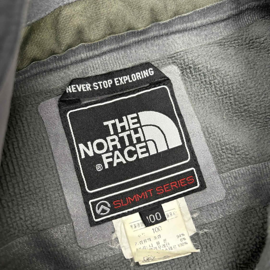 노스페이스 고어텍스 써밋 고프코어 윈드브레이커 자켓 바람막이 희귀져지(1 상품이미지4