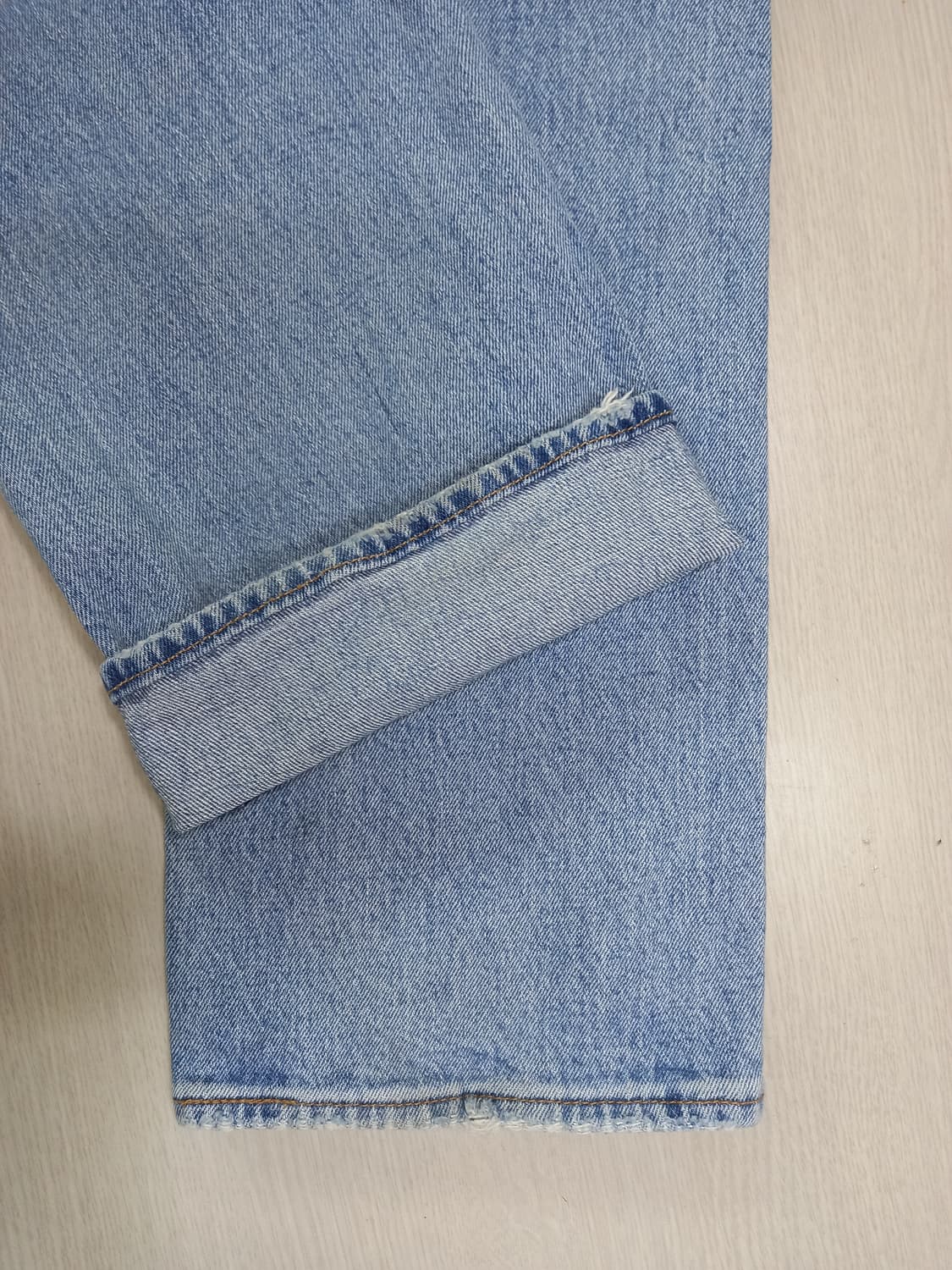 35-36 리바이스501 멕시코 스판 일자 연청 35-252 상품이미지6