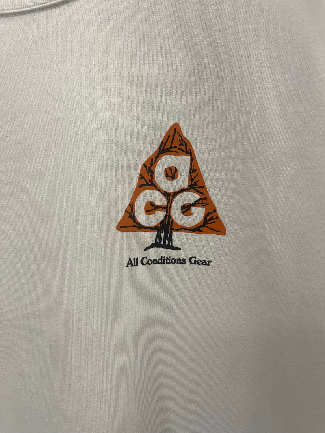 나이키 ACG 반팔티 화이트 #csz766 상품이미지4