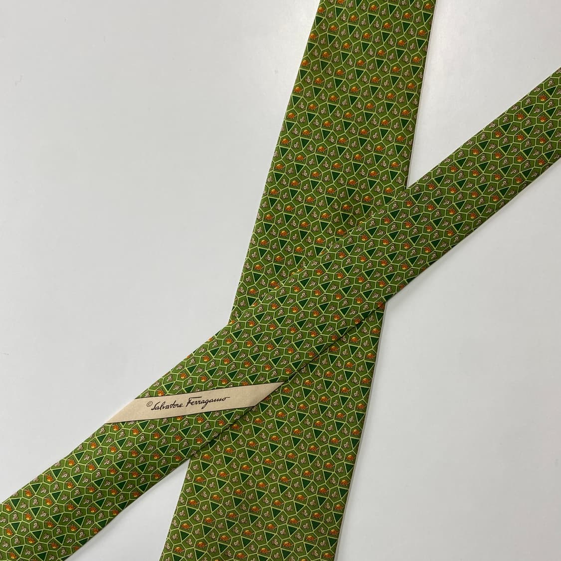페레가모(Ferragamo) 명품 정품 넥타이 상품이미지4