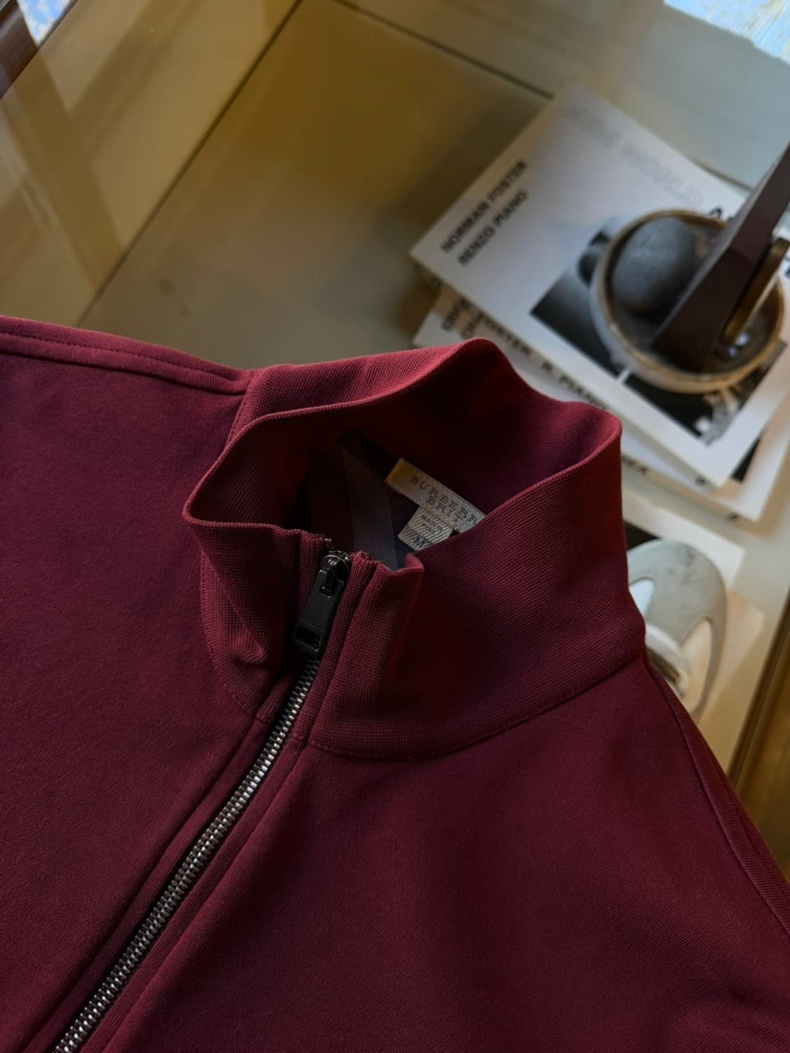 버버리 짚업 니트 100 상품이미지10