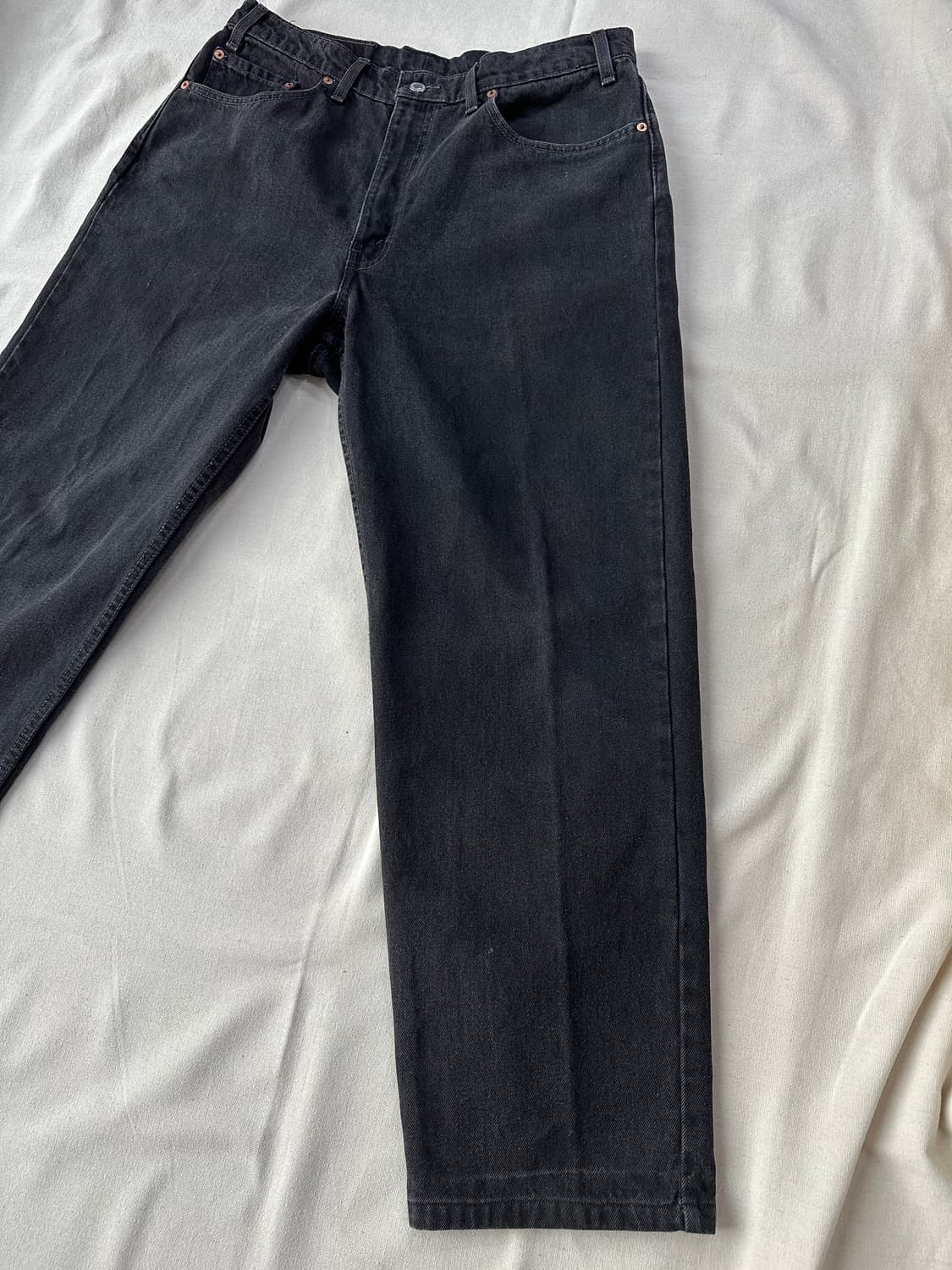 리바이스 550 흑청 데님 팬츠 38 made in Canada 상품이미지3