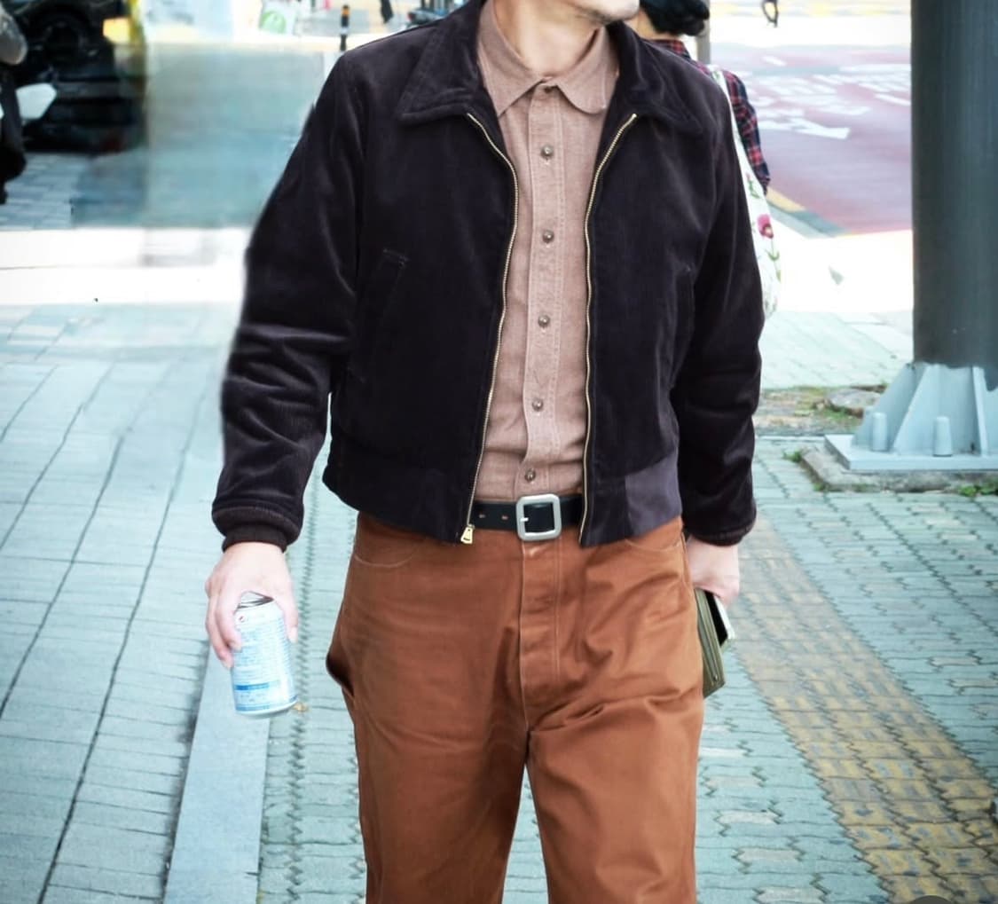 타임원클로딩 코듀로이 award jaket 42사이즈 상품이미지7