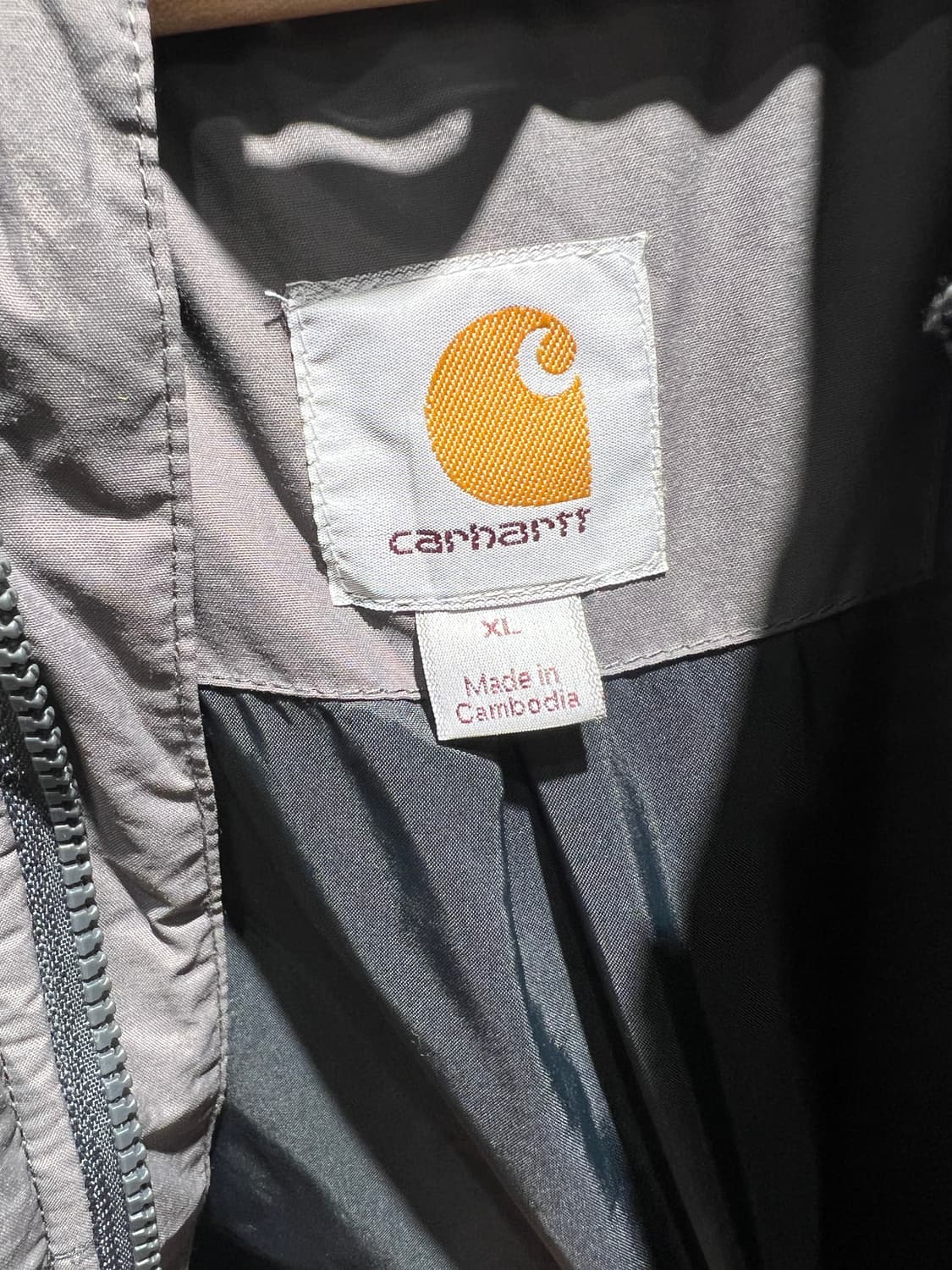 칼하트 퀼팅 베스트 그레이  상품이미지3