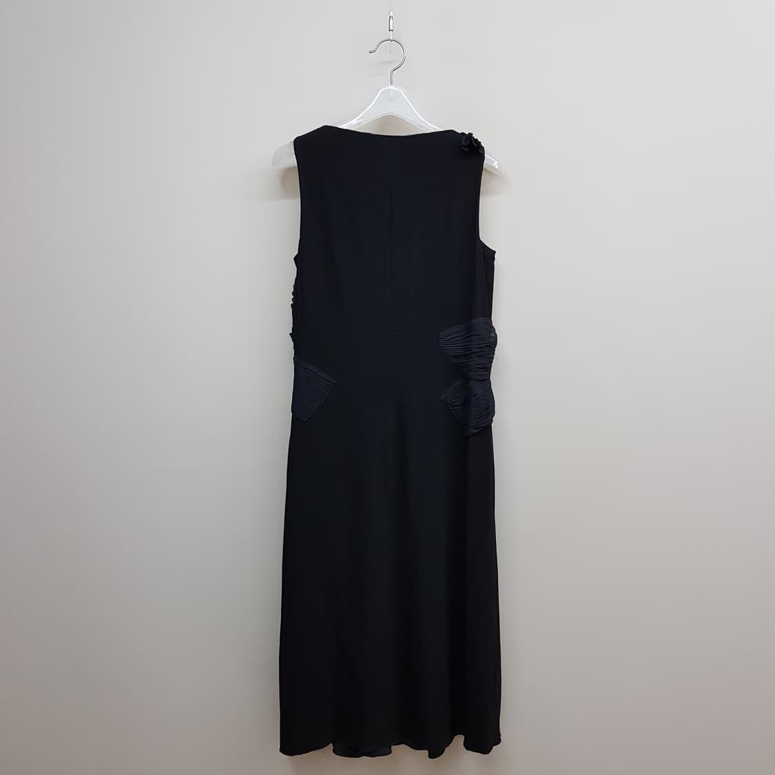 프라다 실크 디테일 슬리브리스 롱 원피스 46사이즈 상품이미지6