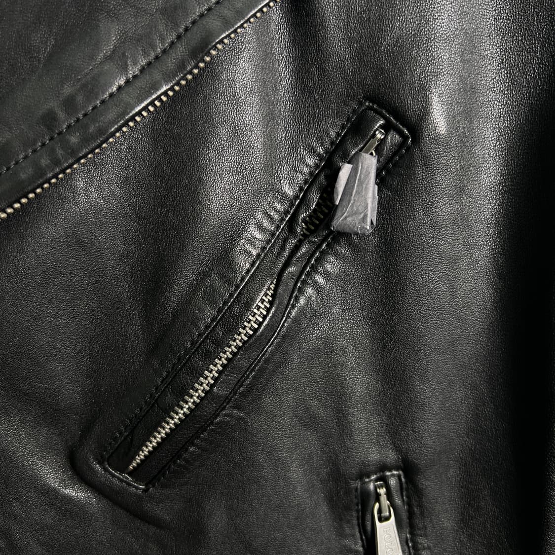 폴로 랄프로렌 램스킨 더블 라이더 자켓 L 상품이미지8