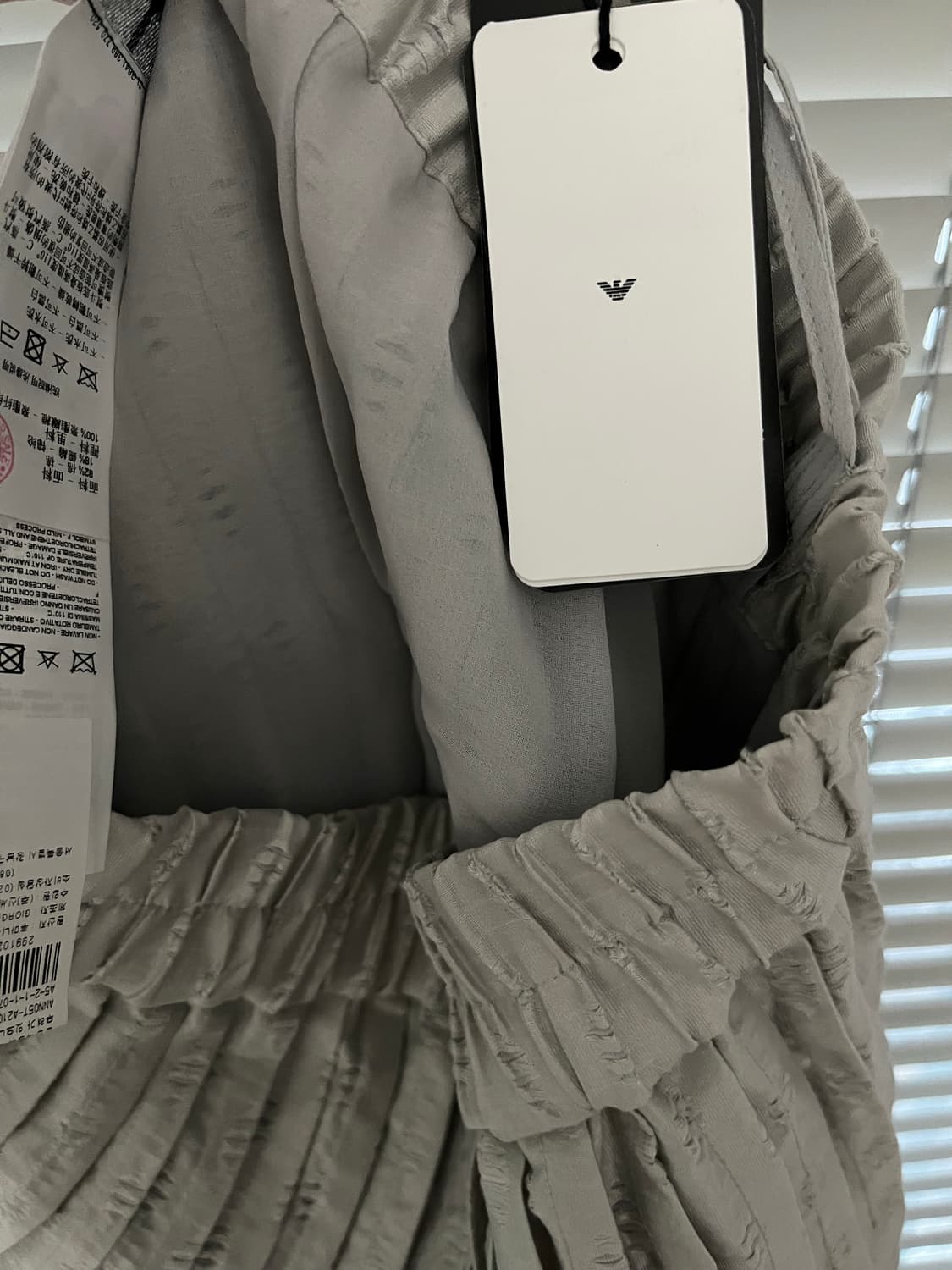 silver pintuck skirt 상품이미지5