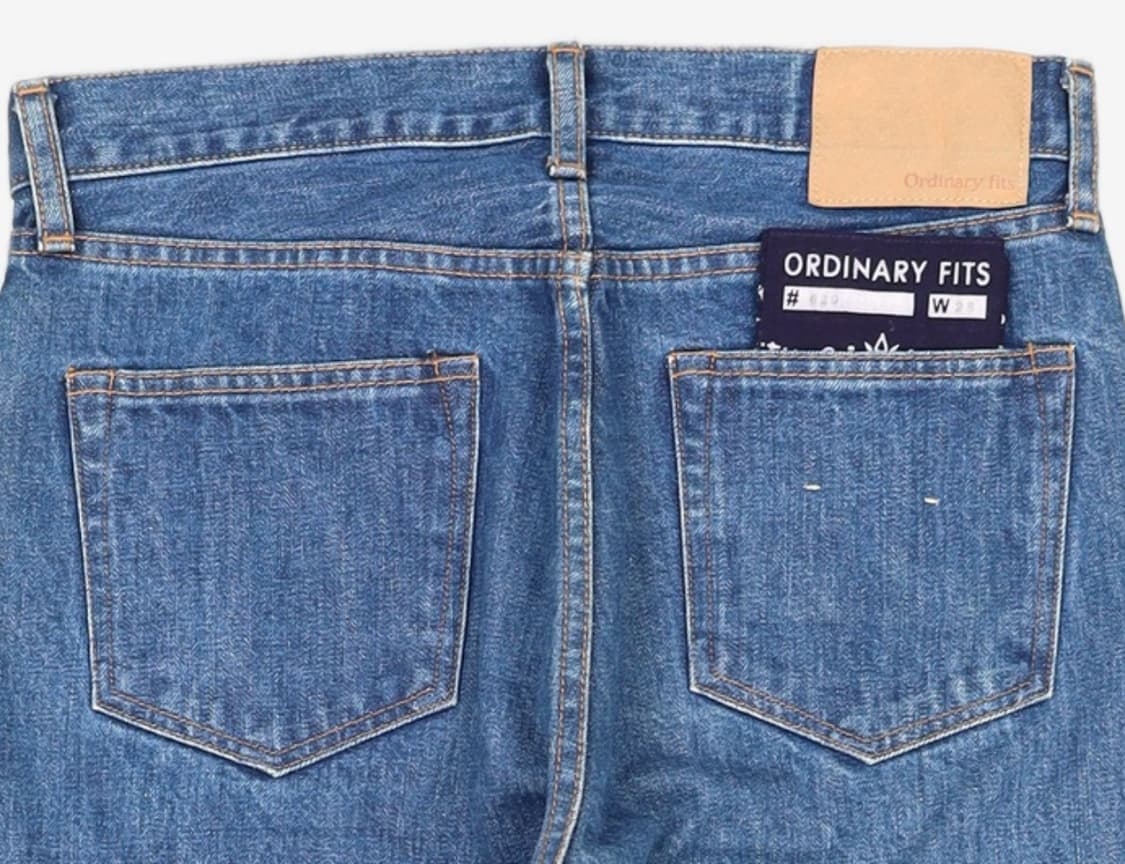 오디너리 핏츠 코다마(Kodama) 앵클 데님 유즈드 워시 28사이즈 상품이미지7