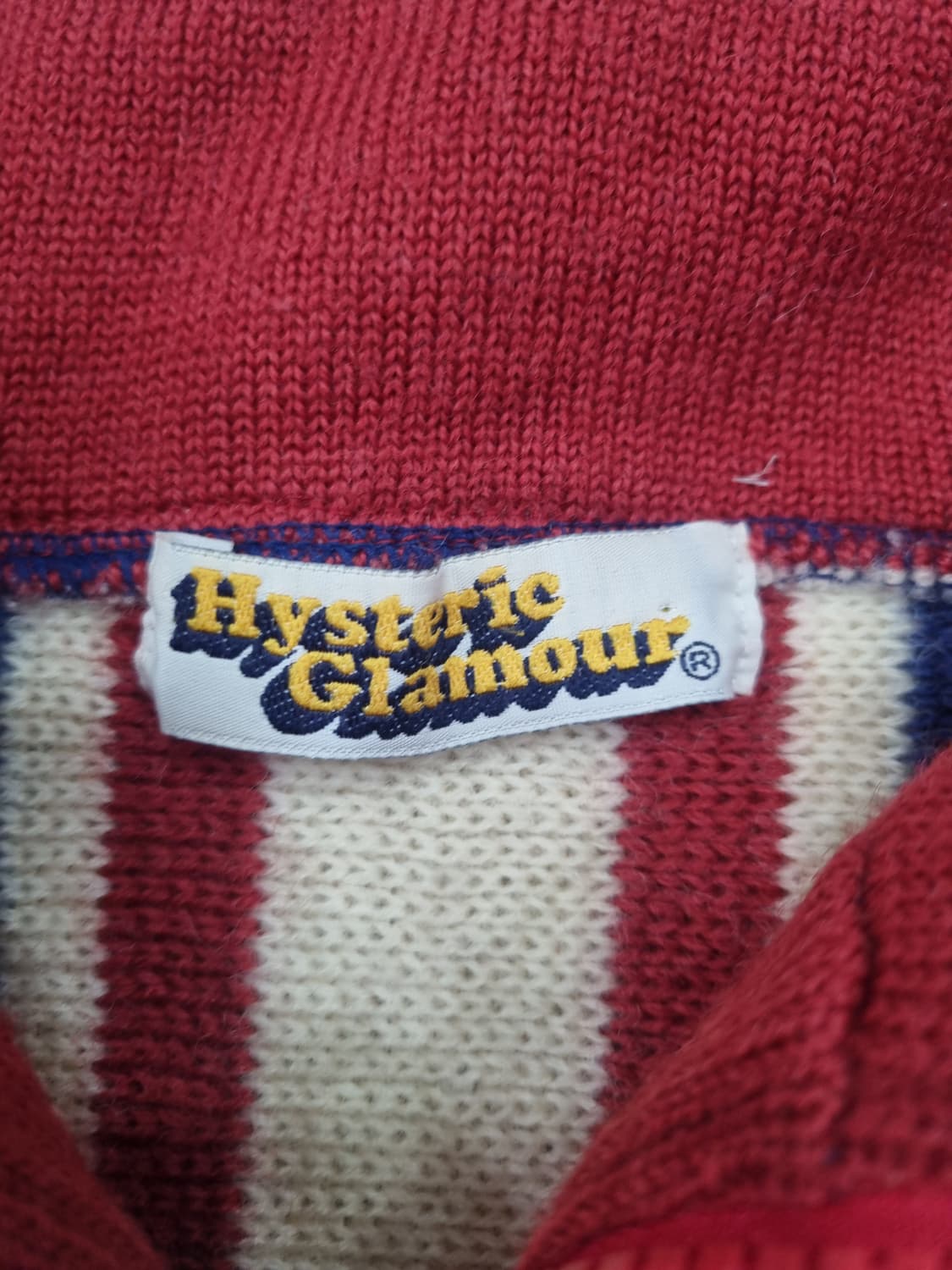 히스테릭 글래머 니트 집업 상품이미지4