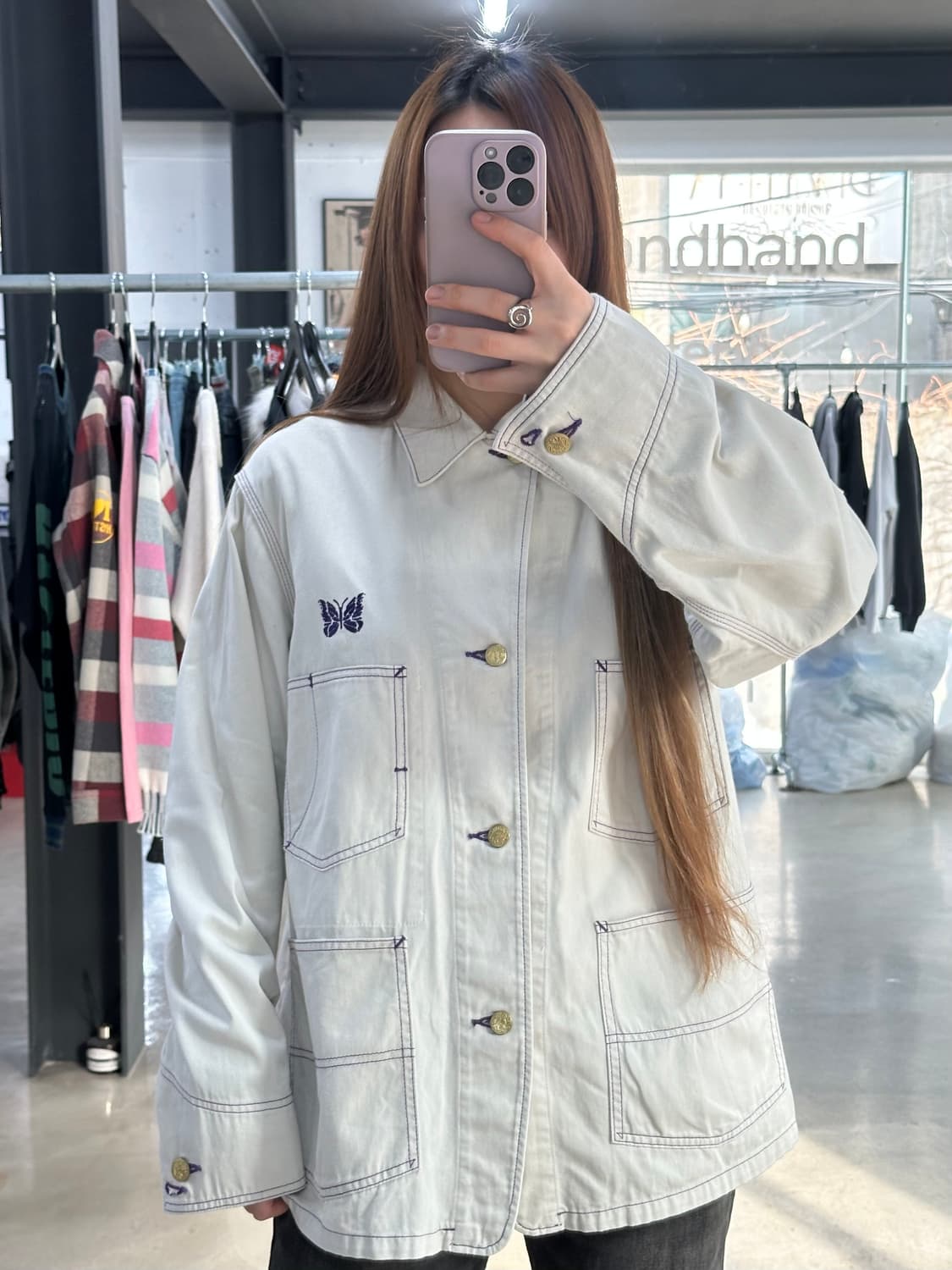 니들스 x 스미스코튼 커버올 자켓 상품이미지2