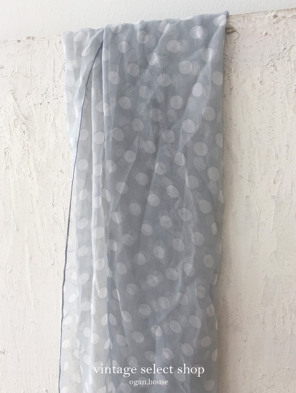 vintage sheer polka dot scarf 상품이미지2