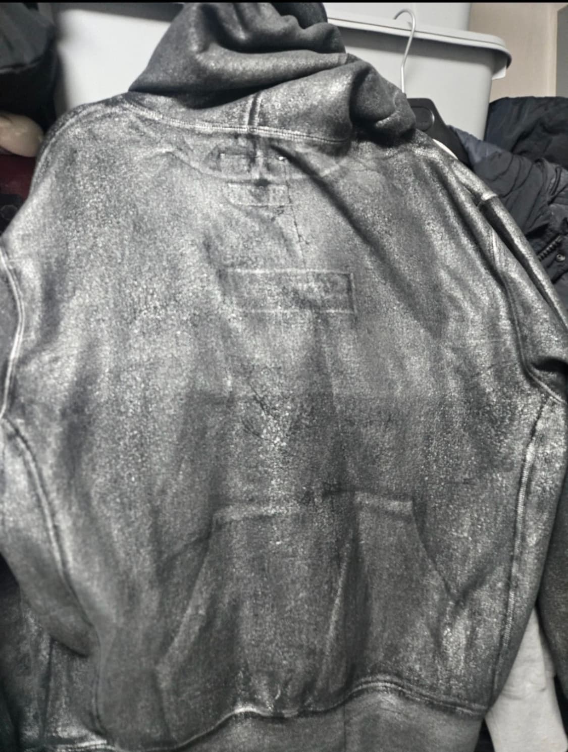 슈프림 x 메종 마르지엘라 포일 박스 로고 후드 S 상품이미지2