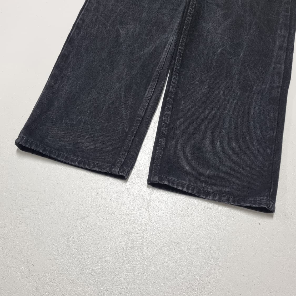 리바이스 550 흑청 데님팬츠 - 34x32 상품이미지7