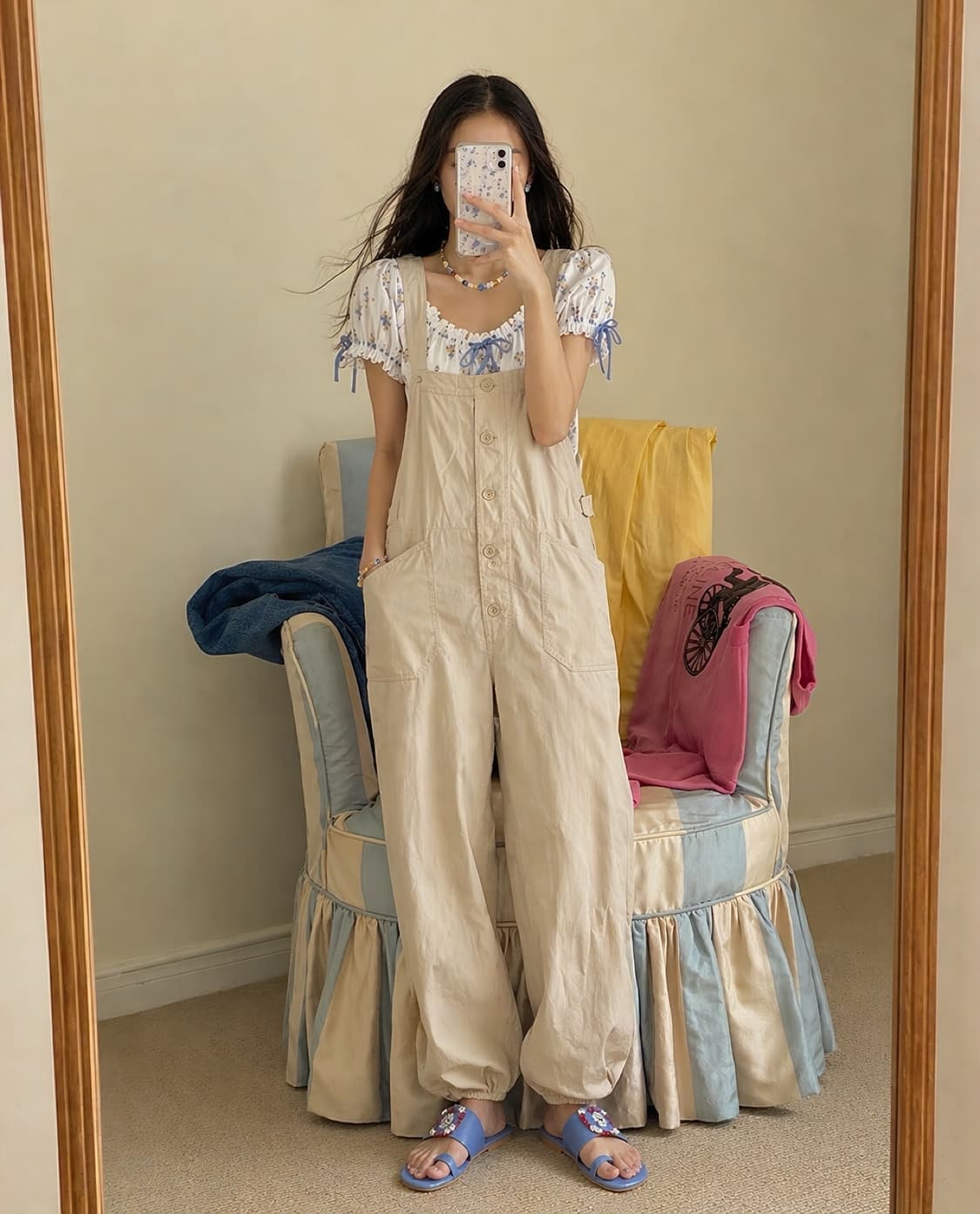 Engineered Garments New York 점프수트 남녀공용 상품이미지1