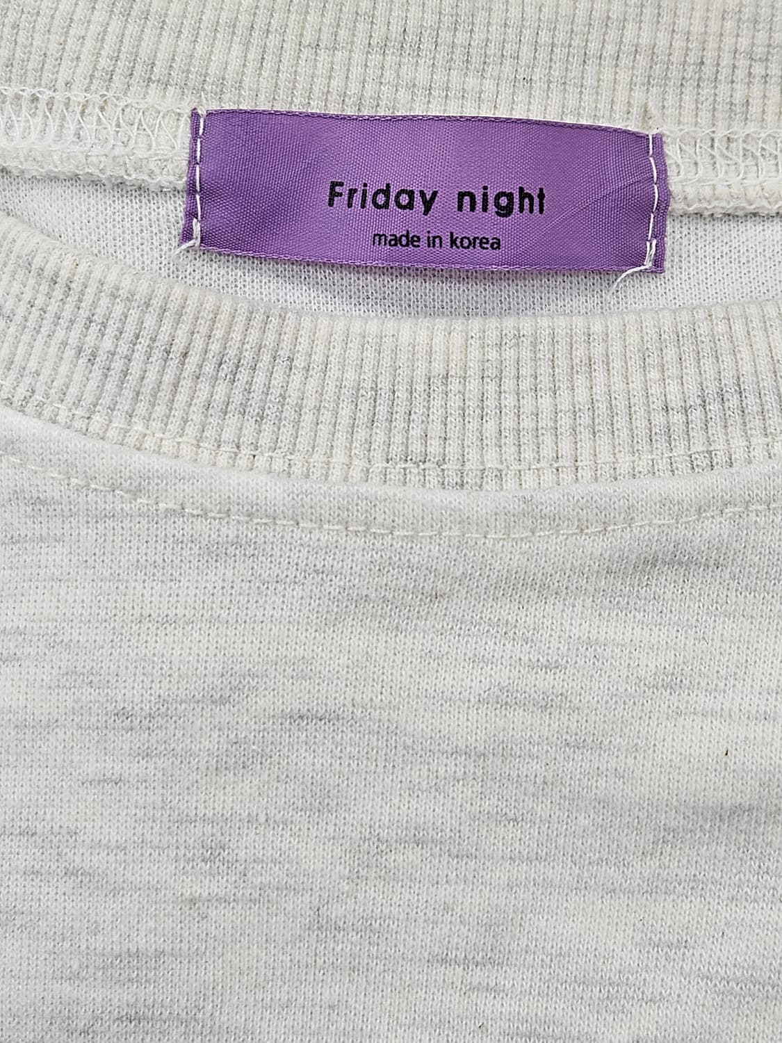 세미크롭 오버핏 맨투맨 Free  상품이미지2