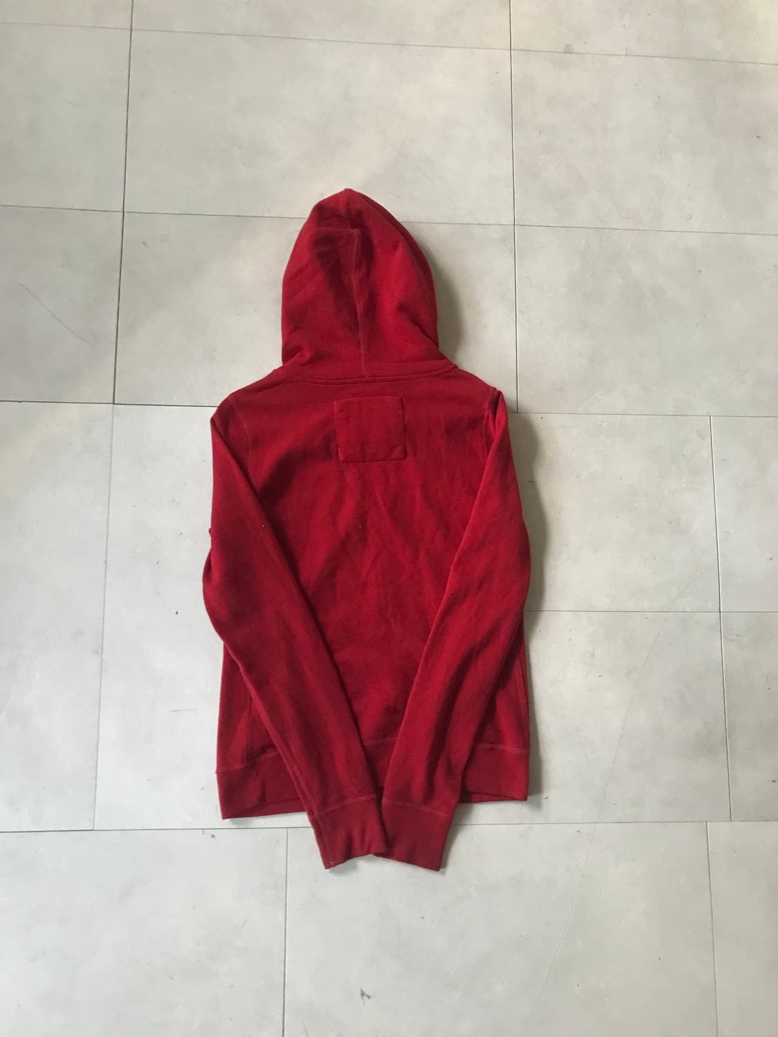 아베크롬비 레드 후드티 상품이미지7