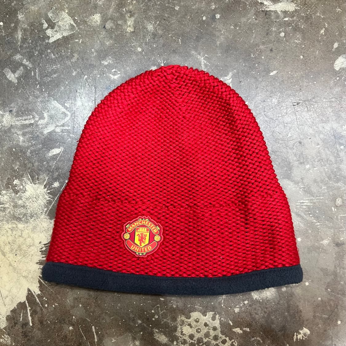 00s 아디다스 맨체스터 유나이티드 비니 모자 레어템 레트로 공용 상품이미지1