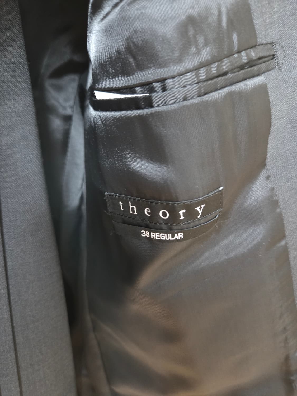 [거의 새상품]띠어리 뉴테일러 정장 38R / 31 다크차콜  상품이미지3