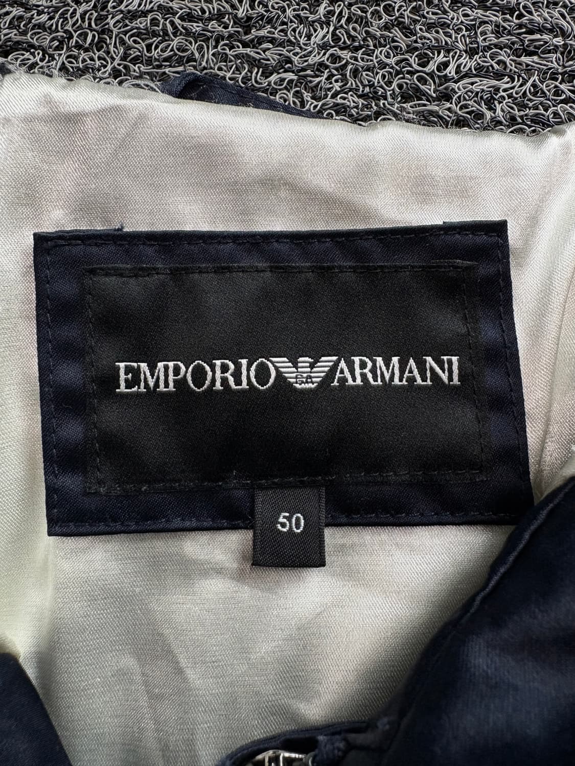 엠포리오 아르마니 빅로고 스카잔 봄버 자켓 3686 상품이미지4