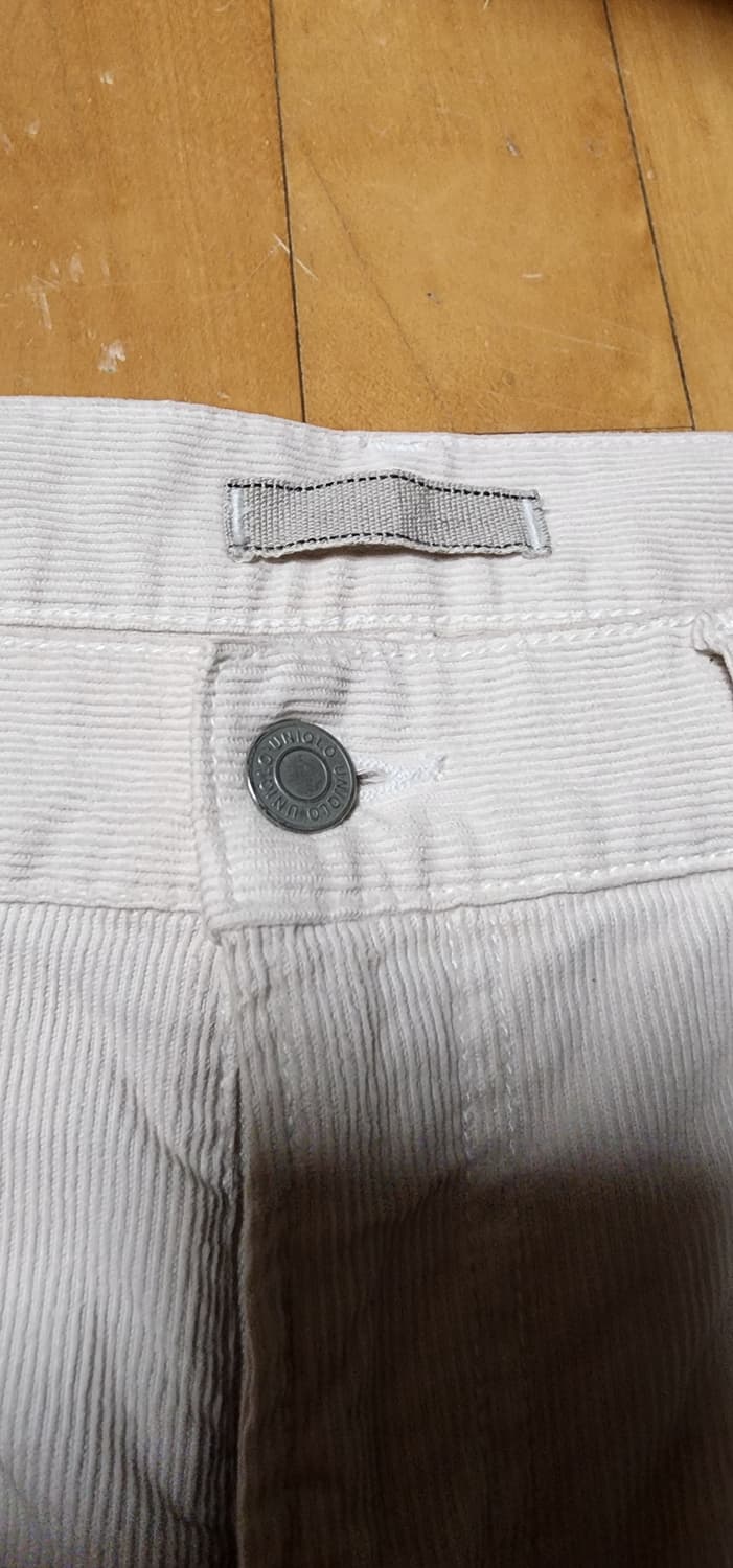 유니클로 코듀로이 팬츠 36 크림 상품이미지3