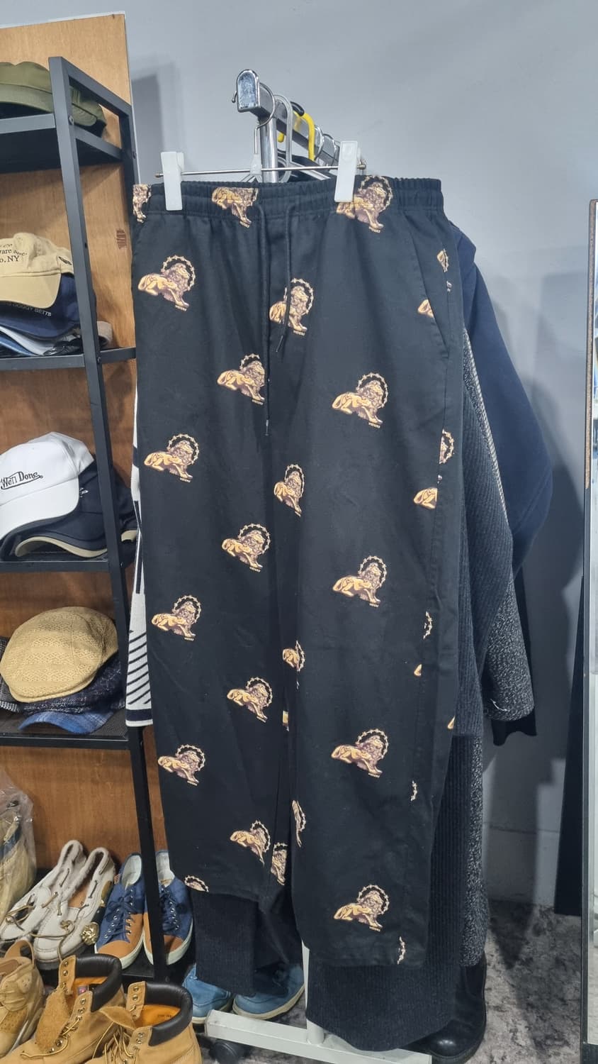 WKNDRS 사자무늬 와이드핏 남성용바지 xL (33~34) 상품이미지1