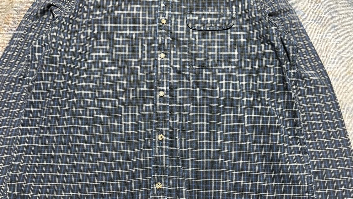 USA 00s 미국 빈티지 워크웨어 아메카지 리바이스 레드탭 체크 셔츠 상품이미지7