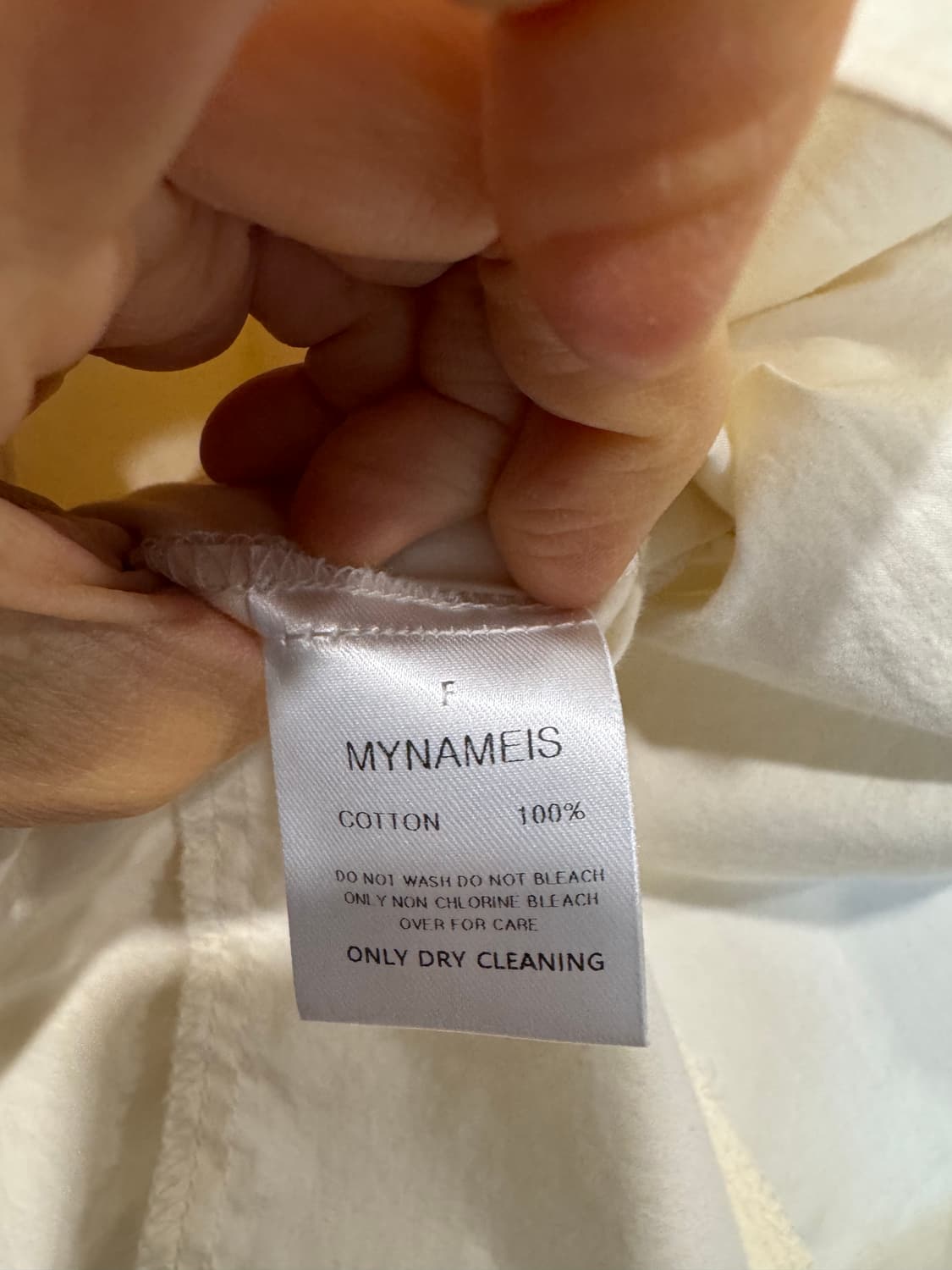 마이네임이즈 셔츠 상품이미지4