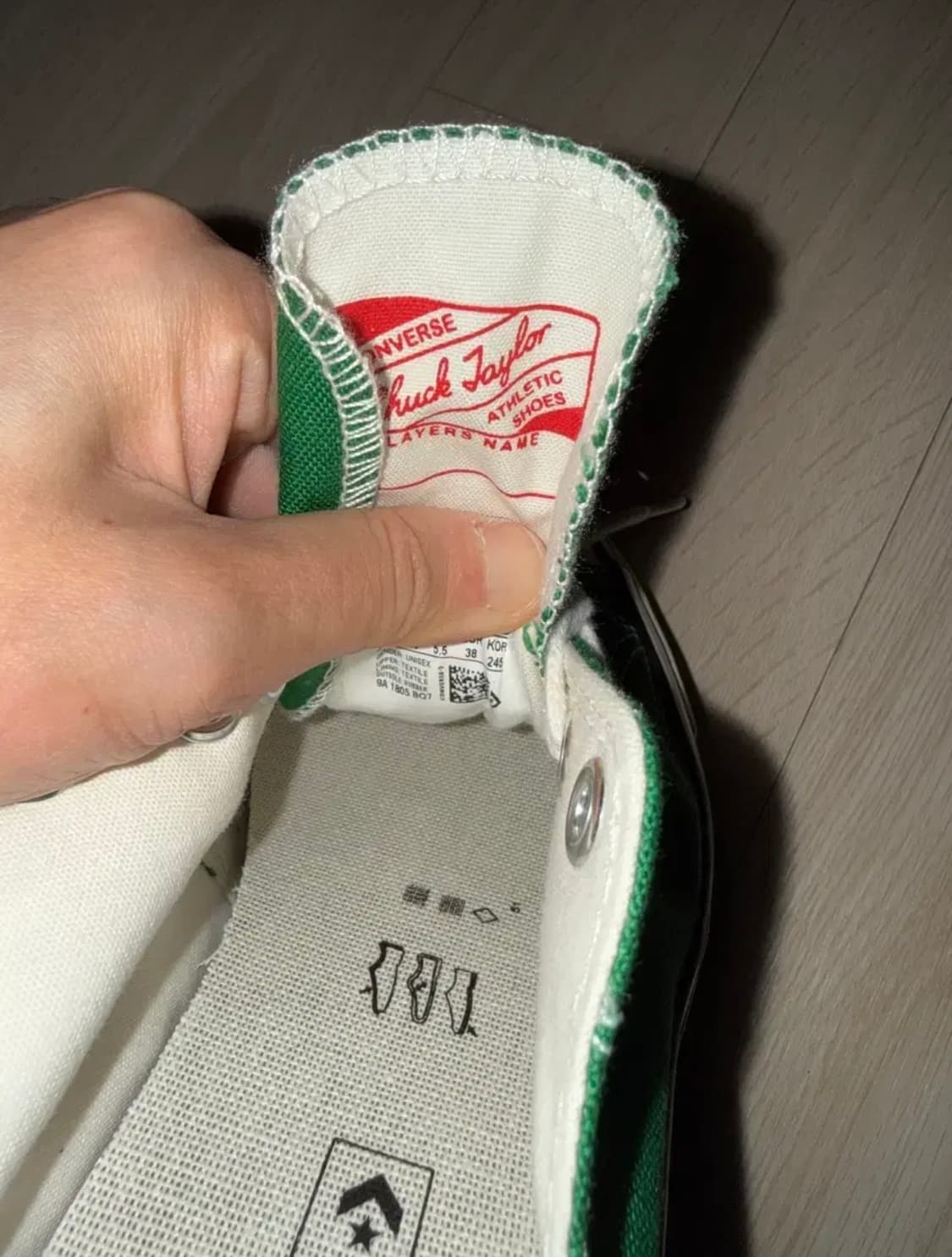 컨버스척테일러 70 아마존그린 245 상품이미지4