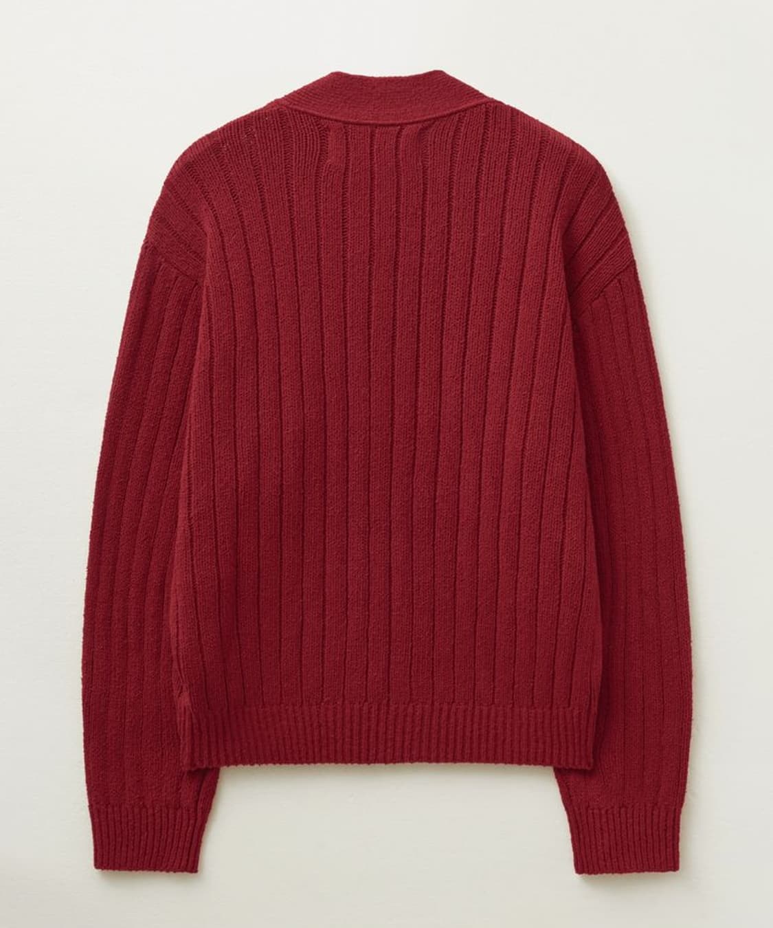 세터 가디건 레드 라지 사이즈 신품급 컨디션 상품이미지3