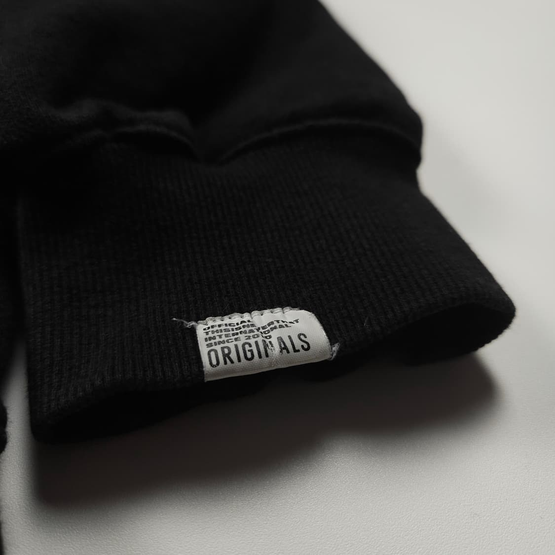 디스이즈네버댓 프레임 빅로고 블랙 후드 집업 (100) 상품이미지5