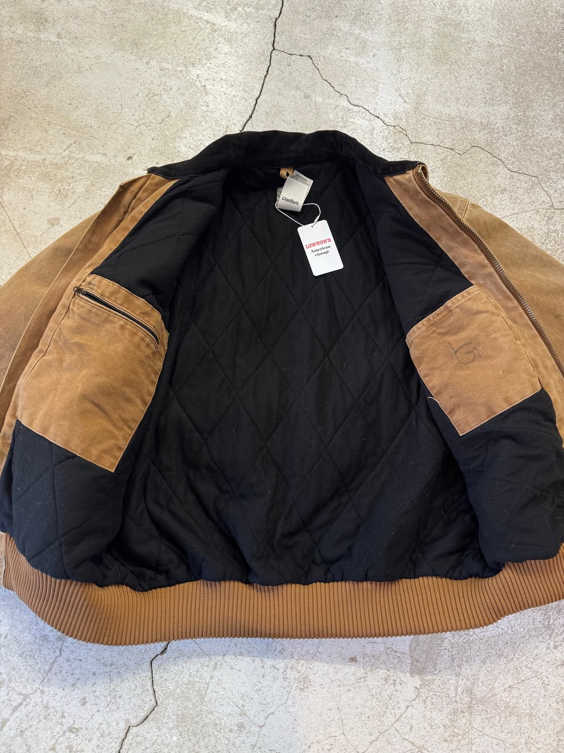 칼하트J14 BRN 싼타페 워크자켓 상품이미지6